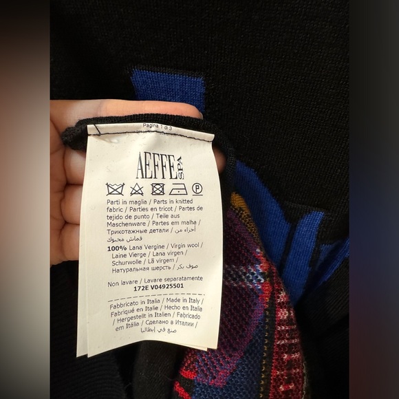 Moschino 100% Wool Transformer Sweater - Picture 8 of 9